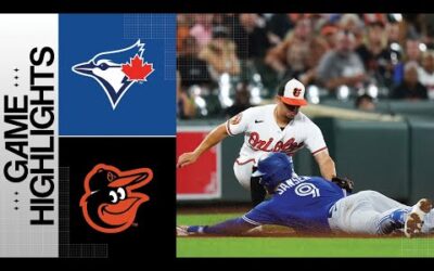 Blue Jays vs. Orioles Game Highlights (8/24/23) | MLB Highlights