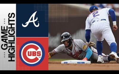 Braves vs. Cubs Game Highlights (8/6/23) | MLB Highlights