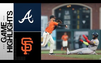 Braves vs. Giants Game Highlights (8/25/23) | MLB Highlights