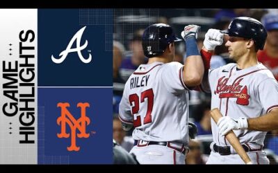 Braves vs. Mets Game Highlights (8/11/23) | MLB Highlights