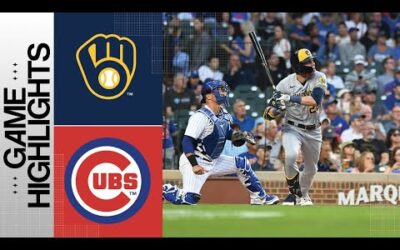 Brewers vs. Cubs Game Highlights (8/28/23) | MLB Highlights