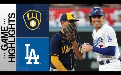 Brewers vs. Dodgers Game Highlights (8/17/23) | MLB Highlights