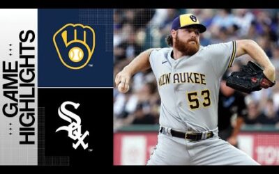 Brewers vs. White Sox Game Highlights (8/12/23) | MLB Highlights