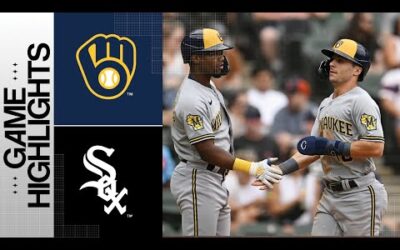 Brewers vs. White Sox Game Highlights (8/13/23) | MLB Highlights