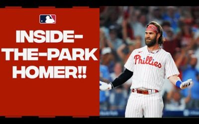 Bryce Harper HITS AN INSIDE-THE-PARK HOME RUN!