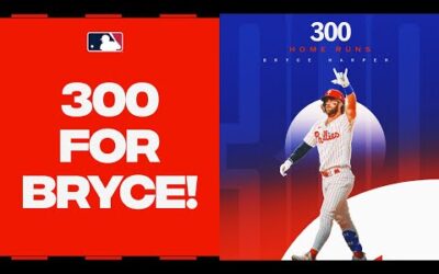 Bryce Harper’s 300th career home run was CLUTCH!