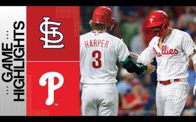 Cardinals vs. Phillies Game Highlights (8/26/23) | MLB Highlights