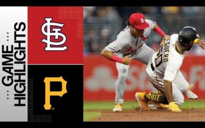 Cardinals vs. Pirates Game Highlights (8/21/23) | MLB Highlights