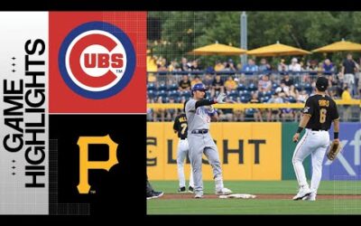 Cubs vs. Pirates Game Highlights (8/24/23) | MLB Highlights