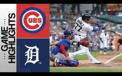 Cubs vs. Tigers Game Highlights (8/22/23) | MLB Highlights