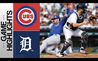 Cubs vs. Tigers Game Highlights (8/23/23) | MLB Highlights