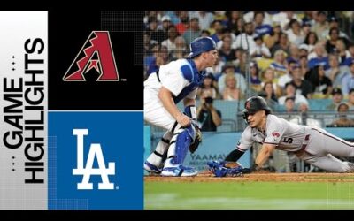 D-backs vs. Dodgers Game Highlights (8/28/23) | MLB Highlights