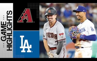 D-backs vs. Dodgers Game Highlights (8/29/23) | MLB Highlights