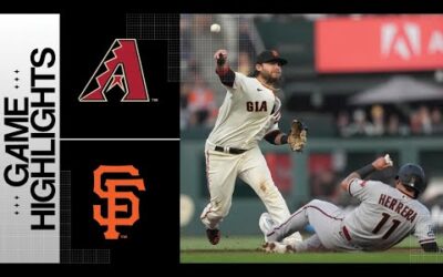 D-backs vs. Giants Game Highlights (8/2/23) | MLB Highlights