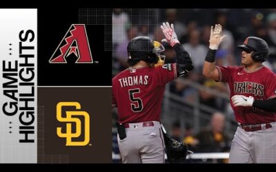 D-backs vs. Padres Game Highlights (8/17/23) | MLB Highlights