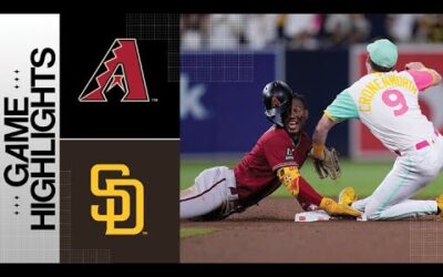 D-backs vs. Padres Game Highlights (8/18/23) | MLB Highlights