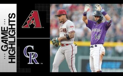 D-backs vs. Rockies Game Highlights (8/14/23) | MLB Highlights