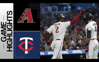 D-backs vs. Twins Game Highlights (8/4/23) | MLB Highlights