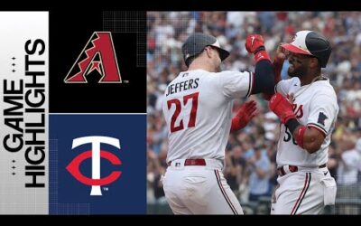 D-backs vs. Twins Game Highlights (8/5/23) | MLB Highlights