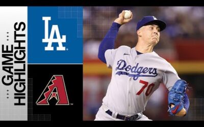 Dodgers vs. D-backs Game Highlights (8/9/23) | MLB Highlights