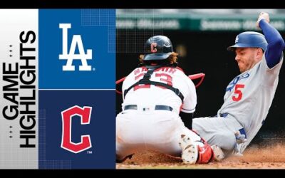 Dodgers vs. Guardians Game 2 Highlights (8/24/23) | Game Highlights