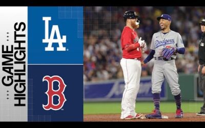 Dodgers vs. Red Sox Game Highlights (8/25/23) | MLB Highlights