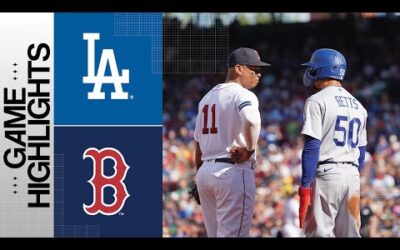 Dodgers vs. Red Sox Game Highlights (8/26/23) | MLB Highlights