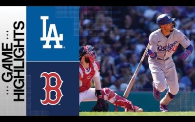 Dodgers vs. Red Sox Game Highlights (8/27/23) | MLB Highlights