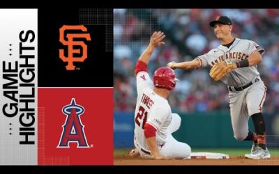 Giants vs. Angels Game Highlights (8/7/23) | MLB Highlights