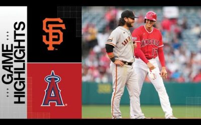 Giants vs. Angels Game Highlights (8/8/23) | MLB Highlights