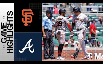 Giants vs. Braves Game Highlights (8/20/23) | MLB Highlights