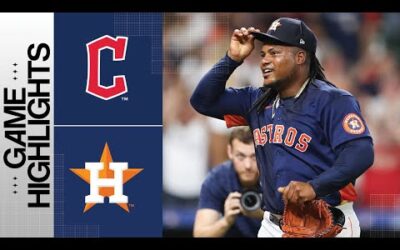 Guardians vs. Astros Game Highlights (8/1/23) | MLB Highlights