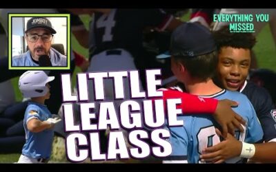 Little League sportsmanship and a strategic sumo wrestling victory | Things You Missed