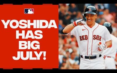 Macho Man Masataka Yoshida has MONSTER month of July!! He continues to rake for Boston! 吉田正尚ハイライト