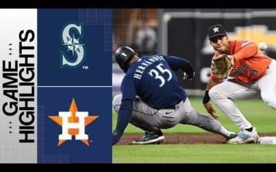 Mariners vs. Astros Game Highlights (8/18/23) | MLB Highlights