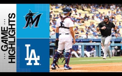 Marlins vs. Dodgers Game 1 Highlights (8/19/23) | MLB Highlights