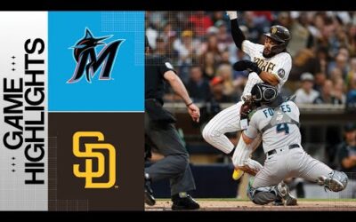 Marlins vs. Padres Game Highlights (8/21/23) | MLB Highlights