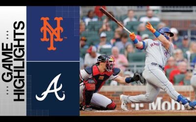 Mets vs. Braves Game Highlights (8/21/23) | MLB Highlights