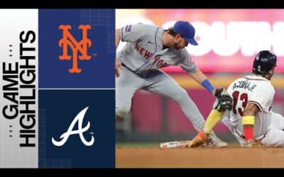 Mets vs. Braves Game Highlights (8/23/23) | MLB Highlights