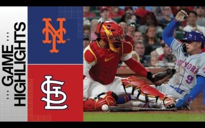 Mets vs. Cardinals Game Highlights (8/18/23) | MLB Highlights