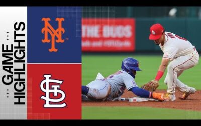 Mets vs. Cardinals Game Highlights (8/19/23) | MLB Highlights