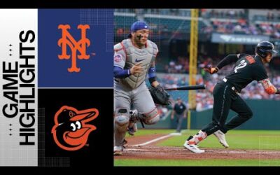 Mets vs. Orioles Game Highlights (8/4/23) | MLB Highlights