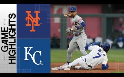 Mets vs. Royals Game Highlights (8/2/23) | MLB Highlights