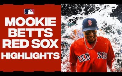 MVP Mookie! Mookie Betts was a dominant force on the Boston Red Sox! | Mookie Betts Highlights