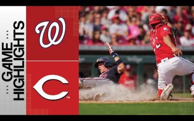 Nationals vs. Reds Game Highlights (8/5/23) | MLB Highlights