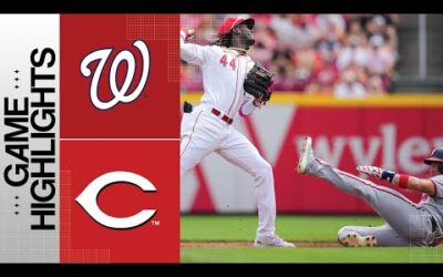 Nationals vs. Reds Game Highlights (8/6/23) | MLB Highlights