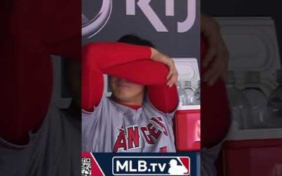 OMG! Even Shohei Ohtani gets tired!! 😴