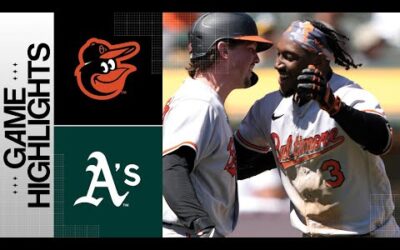 Orioles vs. Athletics Game Highlights (8/20/23) | MLB Highlights