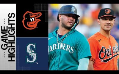 Orioles vs. Mariners Game Highlights (8/12/23) | MLB Highlights