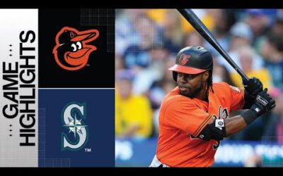 Orioles vs. Mariners Game Highlights (8/13/23) | MLB Highlights